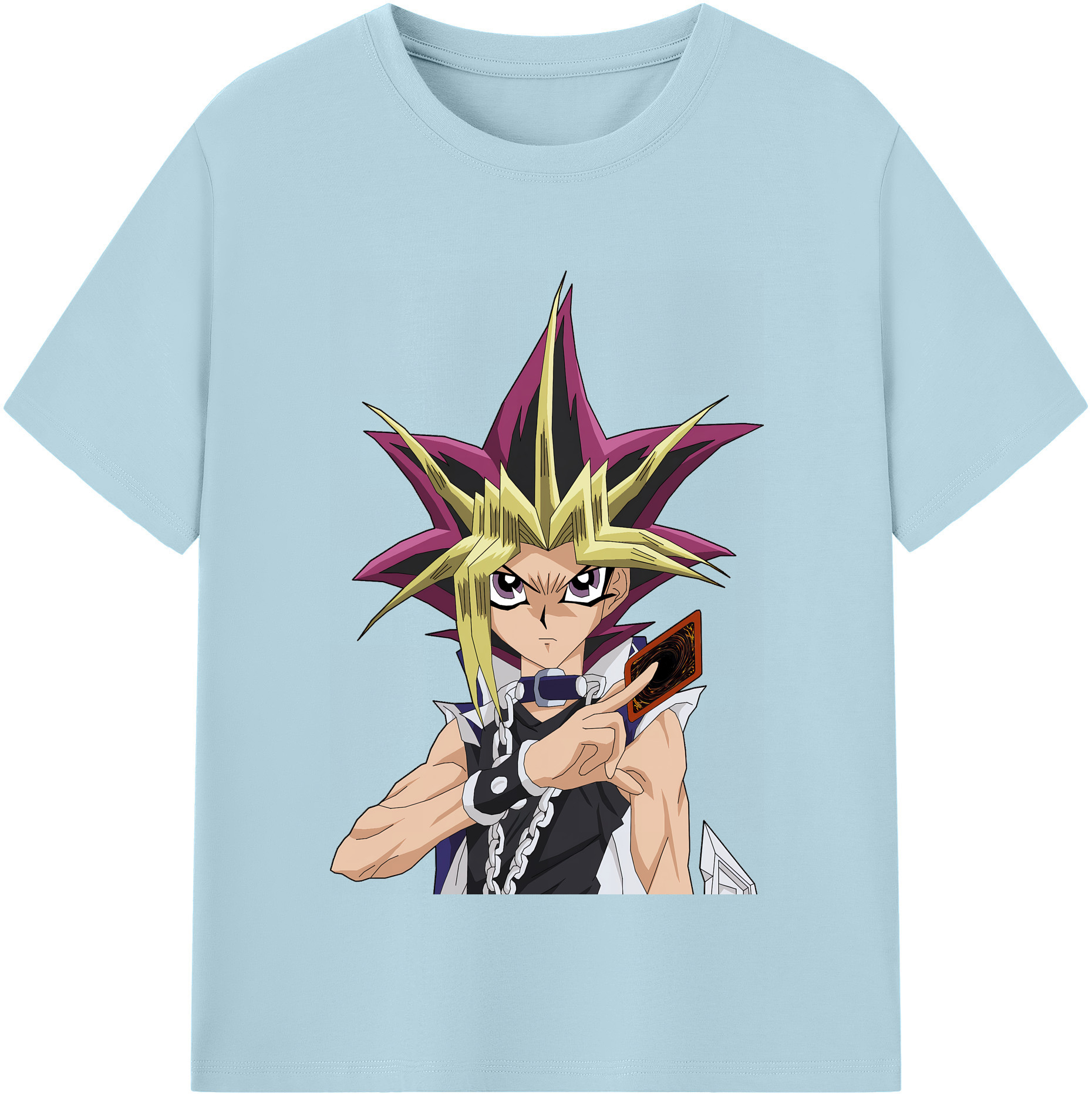（画像用） 遊☆戯☆王 Yu-Gi-Oh! 綿100％半袖Tシャツ（フロントプリント）